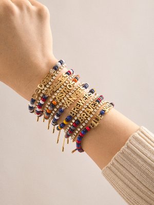 WEAR By Erin Andrews x BaubleBar Philadelphia Phillies Bracelet Set - Philadelphia Phillies