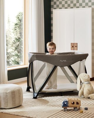 Cove Elegant Pink Striped Organic Cotton Kids Floor Cushion - image 13 of 17