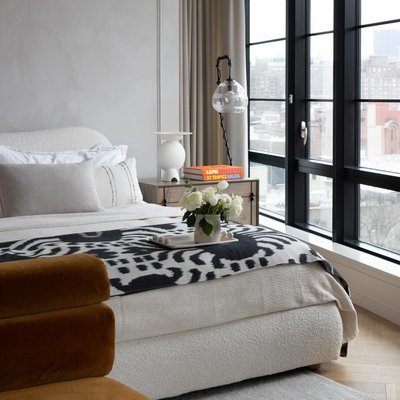 Diana Camel Brown Boucle King Bed - image 10 of 14