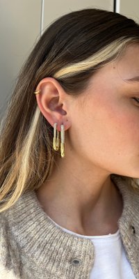 Liza Hoop Earrings - Small