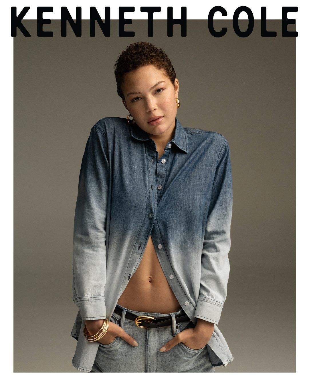Gradient Dye Wide Leg Jeans – JJ Wash | Kenneth Cole