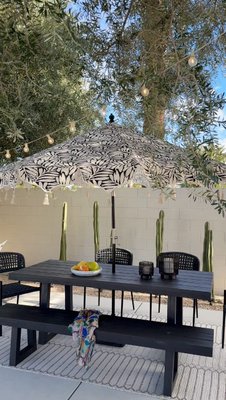 blissun 9' patio umbrella Amazon.com : Blissun 9 ft Solar Umbrella, Patio Umbrella with 32 LED  Lights, Outdoor Table Market Umbrella for Garden, Deck, Backyard (Seaglass)  : Patio, Lawn & Garden