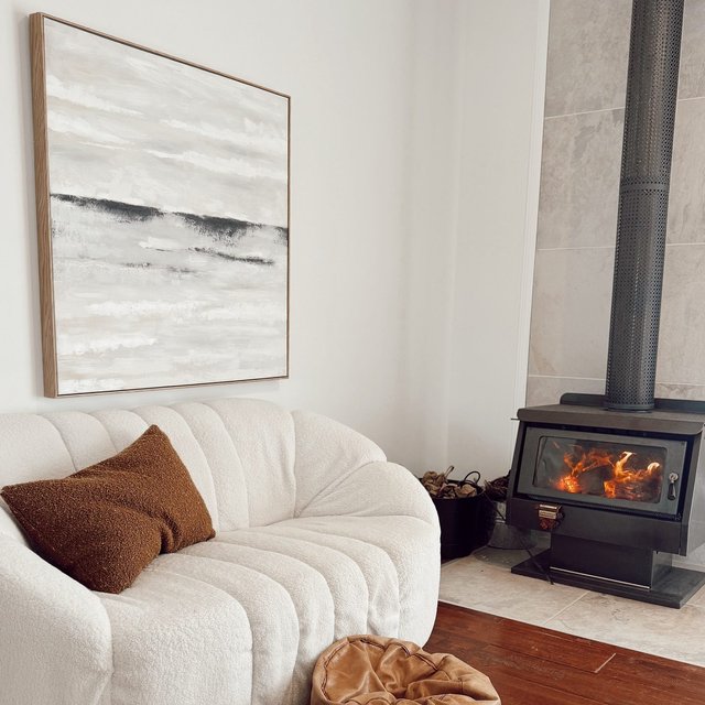 Fire’s on. Winnie’s coned for 4 weeks & she’s pretty offended, but fine. 
We’re all slightly feral as per, but warm. 
Happy Sunday 🪵