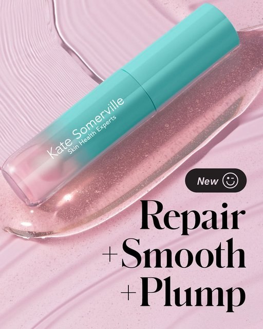 Your lips deserve what your skin gets: Real Results🎯

Introducing the NEW HydraKate Pro-Collagen Lip Oil Elixir – the ultimate treatment-meets-gloss that repairs, hydrate + shines (without the stick)🩵

Powered by proven ingredients:
🧬 Pro-Collagen Active: Antioxidant-rich to help restore elasticity + give lips a firmer, healthier look
💧 Hyaluronic Acid Micro-Filling Spheres: Instant instant hydration + a visibly fuller, softer pout

Dry, cracked, irritated lips? Not anymore. Just one swipe and you’ll feel the difference✨ Lip care IS skincare + your lips deserve nothing less than clinically-backed, collagen-boosting hydration.

Available now only on KateSomerville.com🛒 

#KateSomerville #HydraKate #Lipcare #Lipoil #HydratedLips #DryLips #clinicalskincare