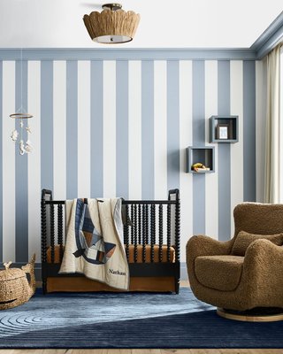 Babyletto x Nursery Works Solstice Ivory Boucle Nursery Glider Chair - image 15 of 17