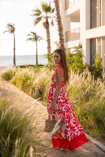 Cari Dress Sunshine Dunes | Maxi Dress | Beach Riot