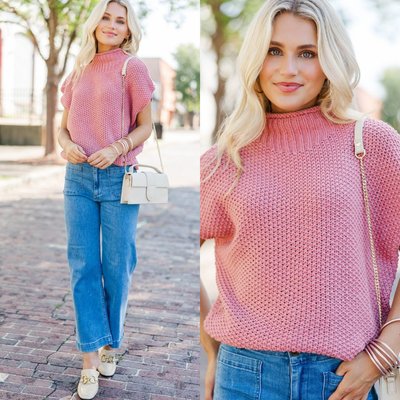 Cozy mauve and soft fabric make this short sleeve sweater perfect for layering into fall. Easy to style and ready for the season shift! 💖

>> Return To It Mauve Short Sleeve Sweater

#shopthemint #boutique #onlineshopping #styledaily #getthelook #everydayfashion