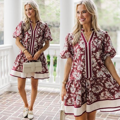 Here she comes in full fall bloom 🌸🍂 This burgundy floral dress is made to turn heads with every step—effortless, elegant, and ready for the season.

>> Here She Comes Burgundy Floral Dress

#shopthemint #boutique #onlineshopping #styledaily #getthelook #everydayfashion