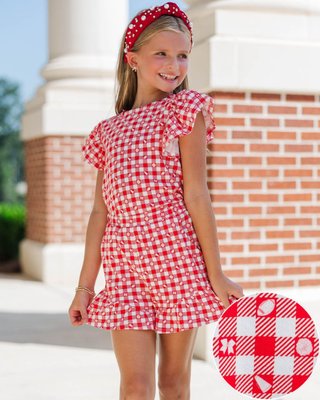 Checkmate, game day! ♟️❤️ This bold checkered set is full of spirit and made to stand out—from pep rallies to post-game ice cream runs! Today only: her order could be one of 10 refunded—shop now!

$55 >> Girls: Feeling Fun Red Gameday Checkered Set

#girlsoutfitideas #girlsbacktoschool #girlsstyleinspo #girlstyleinspo #momsofgirls #southernmomstyle #ShoptheMintGirls #backtoschoolstyle #gameday #gamedayoutfit
