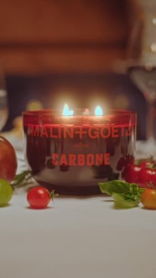 a scent that doesn’t just fill a room, it feeds it.

introducing the MALIN+GOETZ x Carbone Fine Food supercandle: a limited-edition collector’s piece capturing the essence of authentic italian cuisine from Carbone Fine Food.

with notes of fresh basil, ripe tomato + warm cedarwood, it brings the soul of the kitchen to the heart of your space - rich, herbaceous, and utterly unforgettable.

available exclusively at malinandgoetz.com + in our US apothecaries.