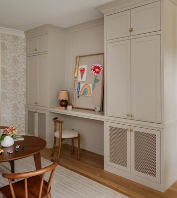 Classic Wood and Upholstered Kids Desk Chair - image 9 of 10