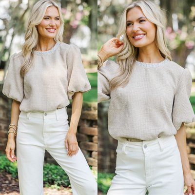 Polished, timeless, and ready for the camera ✨ This tweed blouse is part of our Fall Family Photo Edit—made to coordinate effortlessly in those picture-perfect moments you’ll cherish forever. 🍂📸

>> Calling On You Oatmeal Brown Tweed Blouse

#shopthemint #boutique #onlineshopping #styledaily #getthelook #everydayfashion