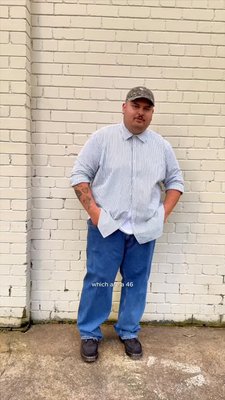 Cole talks us through his fit.

+ Seersucker Relaxed Fit Shirt | 5XL
+ Denzel Relaxed Fit Jean | 46

Shop our latest arrivals today. Available online & in-store. 

#johnnybigg #outfit #menswear #bigandtall #ss25 #mensfashion #outfitinspo