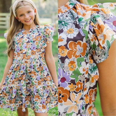 Sweet florals for picture-perfect moments 🌸 The At This Time Brown & Lavender Dress is part of our Fall Family Photo Edit—made for coordinating colors and family photos she’ll treasure. 📸

$42 >> Girls: At This Time Brown & Lavender Floral Dress

#girlsoutfitideas #girlsstyleinspo #girlstyleinspo #momsofgirls #southernmomstyle #ShoptheMintGirls #girlsdresses #momanddaughter #familyphotos