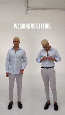 The difference between an outfit and the outfit? Styling.