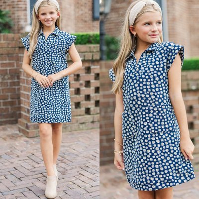 A dress that’s all smiles 💙 Classic navy with sweet contrast details makes it perfect for family photos, special occasions, and every moment that makes her shine.

$42 >> Girls: Give You Happiness Navy Blue Contrast Dress

#girlsoutfitideas #girlsstyleinspo #girlstyleinspo #momsofgirls #southernmomstyle #ShoptheMintGirls #girlsfalloutfit #familyphotos