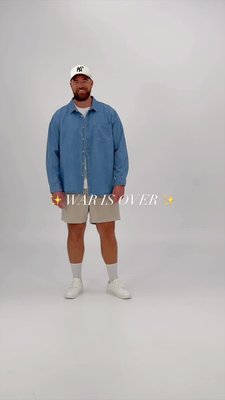 “Shopping stresses me out.”
→ Not anymore.

#beforeandafter #bigandtall #warisover #johnnybigg #transformation #mensstyle #fyp