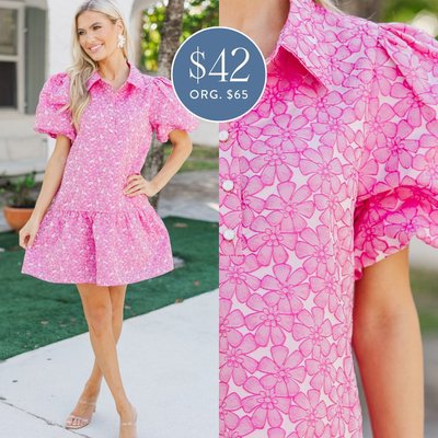 Pretty in pink — and 35% off! 🌸 Grab this floral favorite for just $43 and make every moment feel a little more romantic.

>> Your Time Pink Floral Dress

#shopthemint #boutique #onlineshopping #styledaily #getthelook #everydayfashion