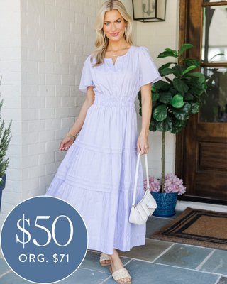 Sweet, soft, and now 30% off 💜 Snag this striped lavender beauty for just $50 and make every outing feel a little more special.

>> What You Do Lavender Striped Midi Dress

#shopthemint #boutique #onlineshopping #styledaily #getthelook #everydayfashion