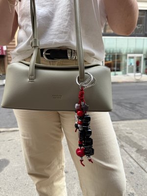 NFL Beaded Bag Charm - Atlanta Falcons
