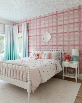 Jenny Lind Dyed Lilac Rose Wood Kids Nightstand with Drawer - image 7 of 11