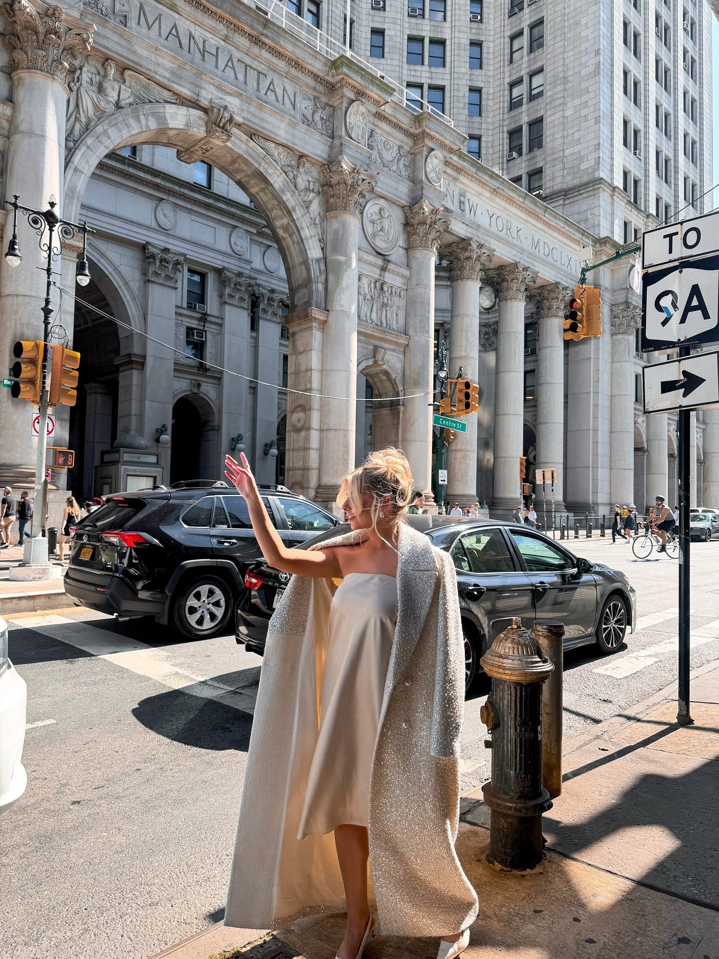 NICHOLAS EMBELLISHED COAT in OFF WHITE | ALICE + OLIVIA