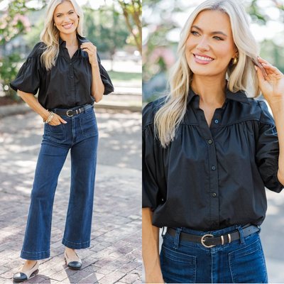 Sophisticated, chic, and endlessly versatile 🖤 This blouse brings just the right amount of polish with its structured sleeves and timeless silhouette. Perfect for pairing with denim, skirts, or tailored trousers, it’s a go-to style that carries you from work to weekend with ease.

>> Better Than You Know Black Puff Sleeve Blouse

#shopthemint #boutique #onlineshopping #styledaily #getthelook #everydayfashion