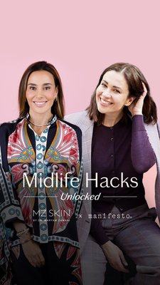 ✨ Midlife Hacks, Unlocked ✨

An inspiring conversation between @Drmaryamzamani, founder of MZ SKIN, and @a_marcovici, founder of Manifesto Nutrition, exploring the science, rituals, and lifestyle shifts that support skin, body, and mind through midlife and beyond.

From hormonal changes and skin health to nutrition, sleep, and the power of consistency - this is a masterclass in feeling confident and radiant at every stage.

Watch the full IG Live and discover the tools to support your most empowered midlife yet.

#MidlifeUnlocked #MZSKIN #ManifestoNutrition #AgeWithConfidence #SkinScience #WellnessWisdom