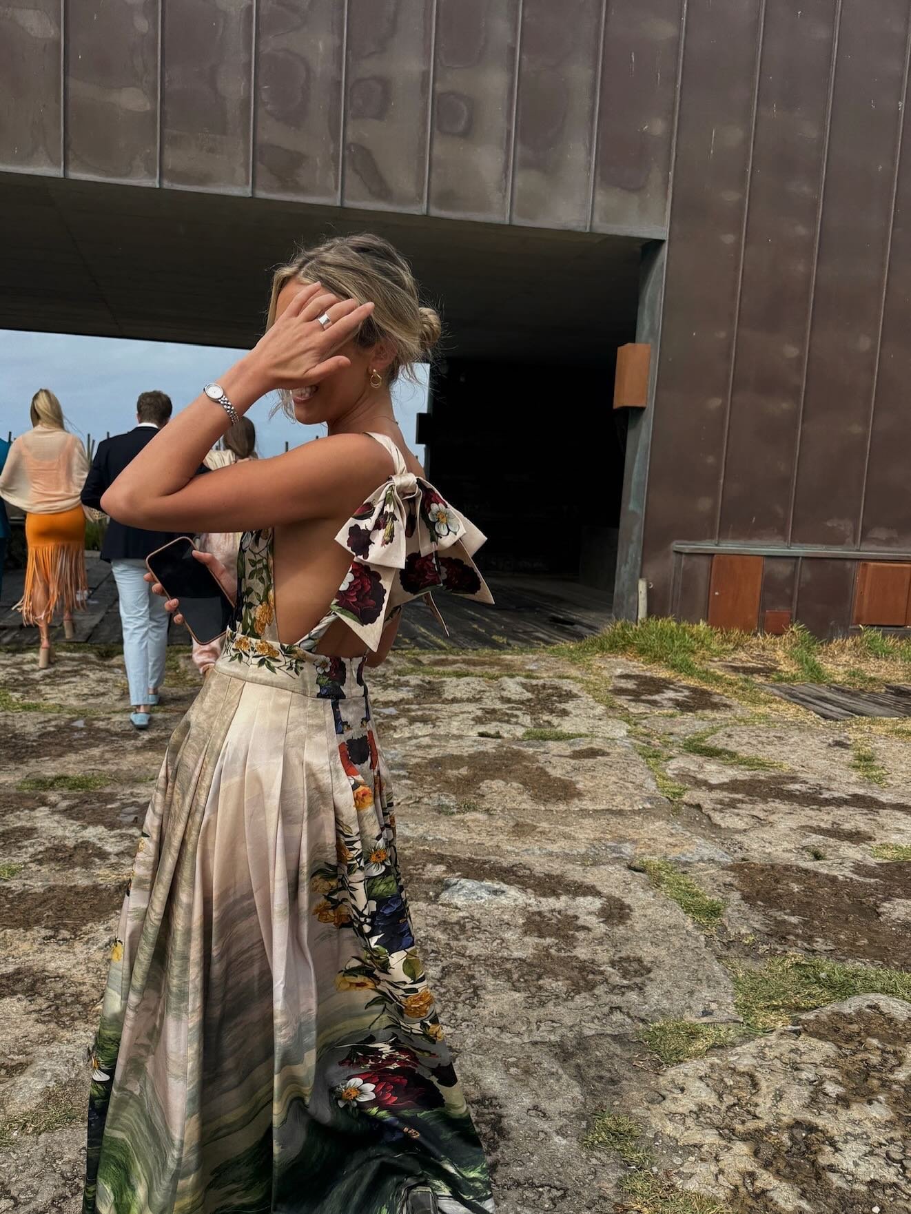 Hana Midi Dress In Forbidden Forest | Alice + Olivia