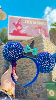 Disney Baublebar Witch Hat Minnie Mouse Halloween Ears Headband New Disney Minnie Mouse Halloween Witch Ears Headband - Minnie  main image 4