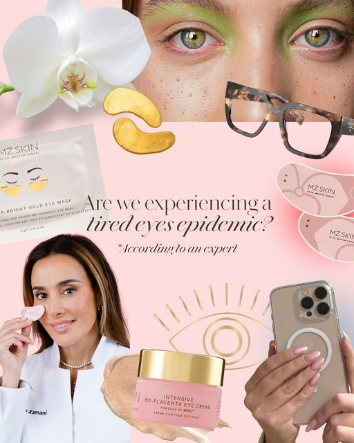 Did you know we are living through a tired eyes epidemic? 👀

Tired, puffy, strained eyes are no longer just from lack of sleep - increased screen time and modern lifestyles are taking a toll on our eye health and appearance.

As an Oculoplastic Surgeon, Dr. Maryam Zamani has seen eye fatigue become a daily reality for thousands. That’s why she developed a science-backed routine to treat the signs - not just cover them.

✨ From collagen-boosting LED tech to ultra-hydrating eye masks and lifting creams, MZ SKIN’s targeted formulas work harder, so your eyes can look brighter, firmer, and well-rested - even when you’re not.

📲 Save this for the next time you suffer with tired eyes

Discover the full eye care collection at mzskin.com
Link in bio ✨💕

#MZSkin #TiredEyes #EyeCareRoutine #DrMaryamZamani #SkincareScience #LEDLightTherapy #EyeMasks #PuffyEyes #ScreenFatigue