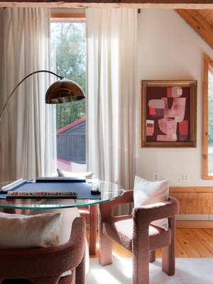 Stature Terracotta Red Dining Armchairs Set of 4 - image 7 of 8