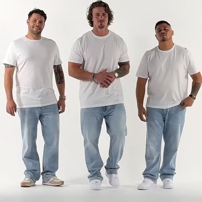 One jean. Three guys. One fit that works. |  Meet the Murphy Relaxed Jean - made to look good on every guy.
#jeans #outfitinspiration #style #axlandco