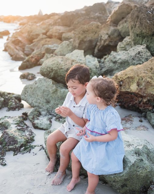 probably won’t ever be a real beach lover, but i have started to love our late afternoon/evening beach trips where we play in the sand and water then explore for shells and creatures. isla has become so fearless with “booping” sea life.