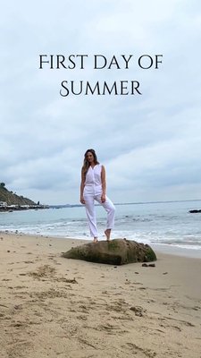 Summer’s here — volume up for the sounds of summer ☀️🌊✨ Let the sunshine and salty air set the vibe. #FirstDayOfSummer