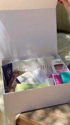 The perfect gift every bride-to-be needs to feel prepped and pampered for their upcoming special day 👰 The Here Comes The Bride Set features 13 essential self-care goodies including the @summerfridays Jet Lag Face Mist, @kaifragrance Original Perfume Oil, @briogeo Style + Treat Sleek Stick, and more 💐✨ A $381 value for only $125 👏 Available to shop now
