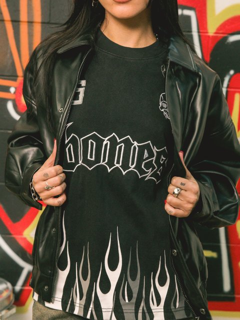 Billy Bones Club Burner Boxy Tee Black