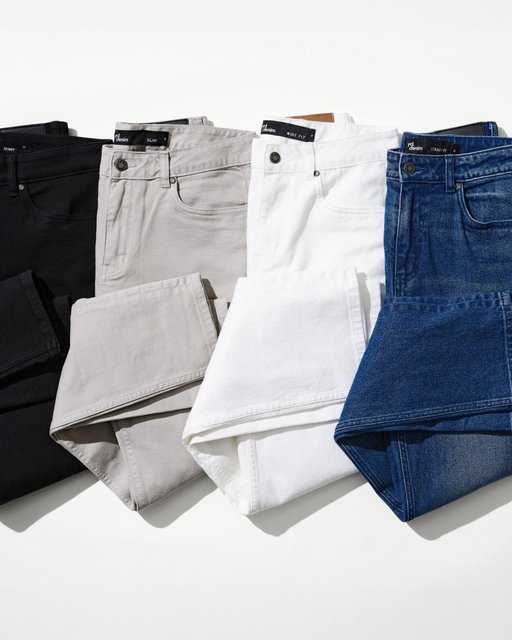 Not all heroes wear capes. 
Some wear slim, others wear wide. 
Find your fit online or in-store