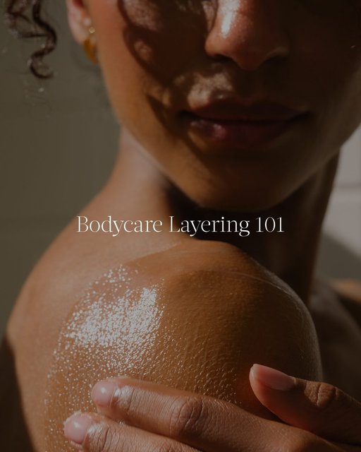 Q: What is bodycare layering and why does it matter? 

A: Just like your face routine, layering body products in the right order is key to unlocking their full potential. Swipe to unveil the steps →