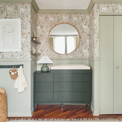Hampshire 50" Olive Green 6-Drawer Kids Dresser - Crate & Kids Hampshire 50" Olive Green 6-Drawer Kids Dresser - Crate & Kids