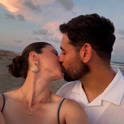 Marni Seashell Earrings - Gold/Turquoise