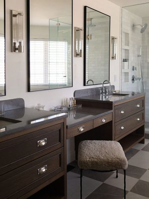 Journey Terracotta Red Velvet Stool - image 9 of 13