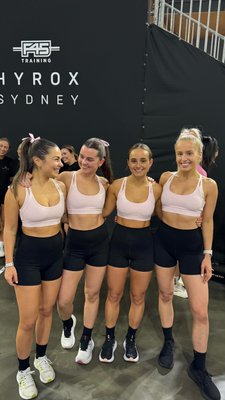 HYROX Day 1 = DONE ✅ 
From grit to cheers, it was a powerful mix of strength, resilience, and strangers turning into supporters.
Huge congratulations to all our Rockwear girls who absolutely crushed it — we couldn’t be prouder! 💪🔥
 
#rockwear #weplaystrong #hyroxsydney