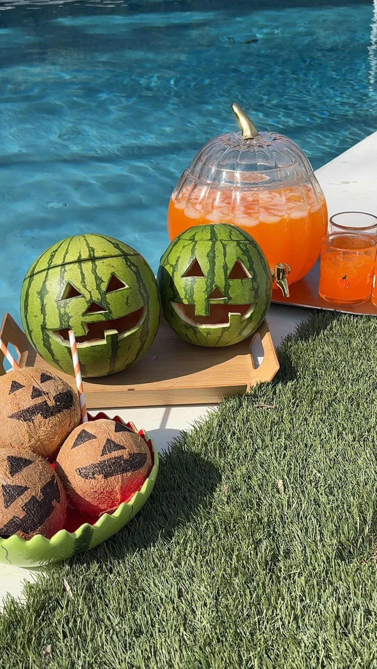 Watermelon Slice Figural Appetizer Plate Set of 2 - World Market