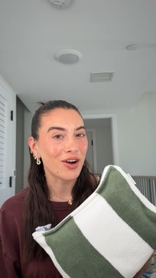 The Summer Favorites Bag is HERE 🚨 This exclusive bag is packed with summer must-haves to keep your skin glowing, your makeup fresh, and your energy high all weekend summer ☀️ kay_caputo loves that it features 14 products from your fave brands like kopari, touchland, lemonheadla, and an exclusive from fangirl by remibader - A $249 value for only $75 👏 Head to the link in bio to shop