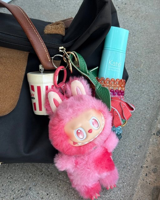 Bag charms of the season: A labubu + our @susan_alexandra beaded case for our HydraKate SPF Drops🌞🩵

Whenever you leave your house this summer, make our HyrdraKate Illuminating SPF 50+ Drops your BFF👯‍♀️

🌞 It protects with 24.5% Non-Nano Zinc Oxide, forming a physical barrier that reflects harmful UV rays
💧 Ectoin soothes, hydrates and shields skin from environmental stressors, keeping your skin illuminated + protected

🚨For a limited-time, you can shop the duo of our SPF + our the beaded bag charm only on KateSomerville.com💧🌞

#KateSomerville #SunProtection #SPFThatGlows #MineralSPF #SPF50 #ZincOxide #HydratingSPF #SummerSkinEssentials #Labubu