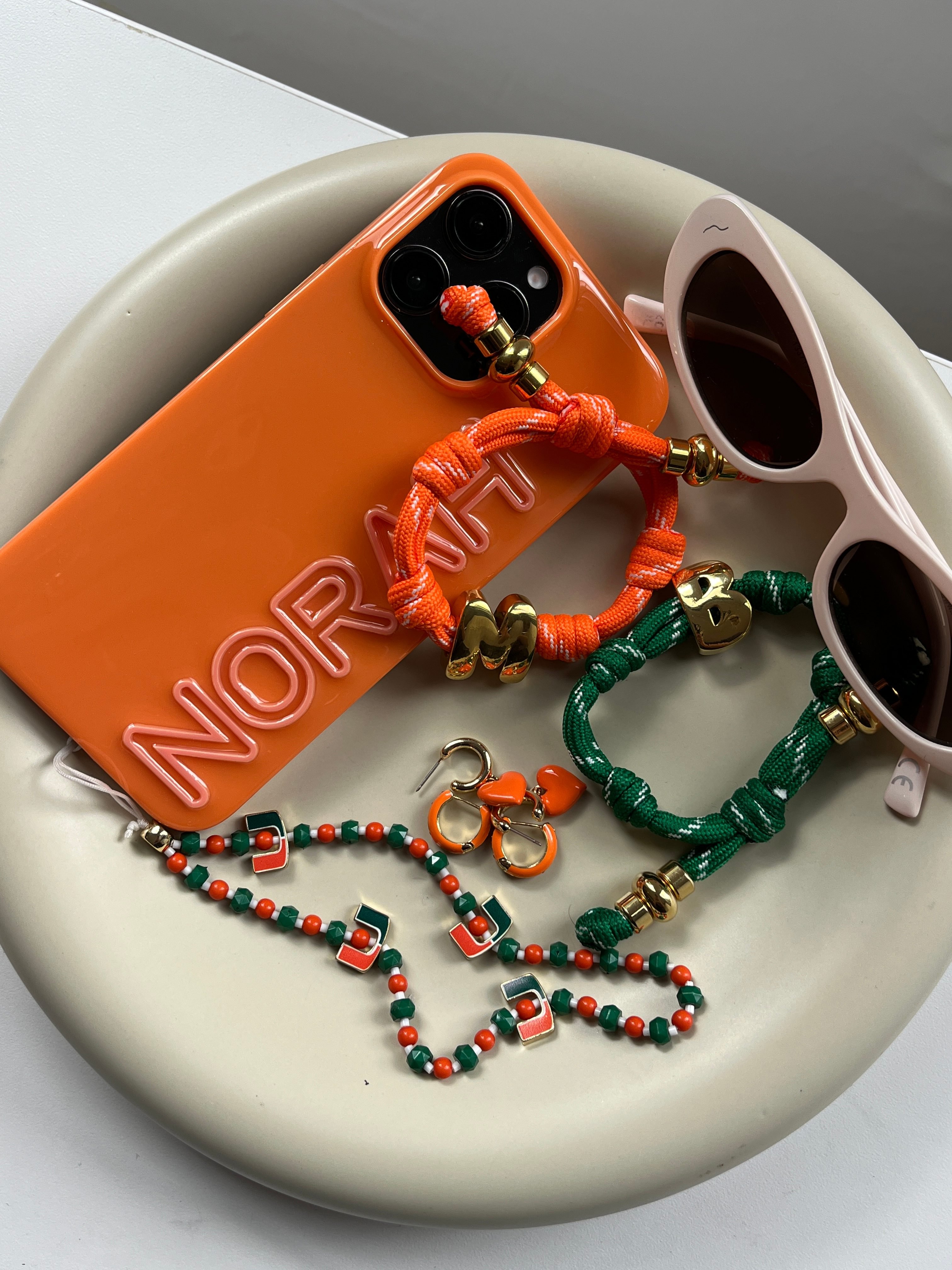 BaubleBar University of Miami Phone Charm - Thumbnail 3