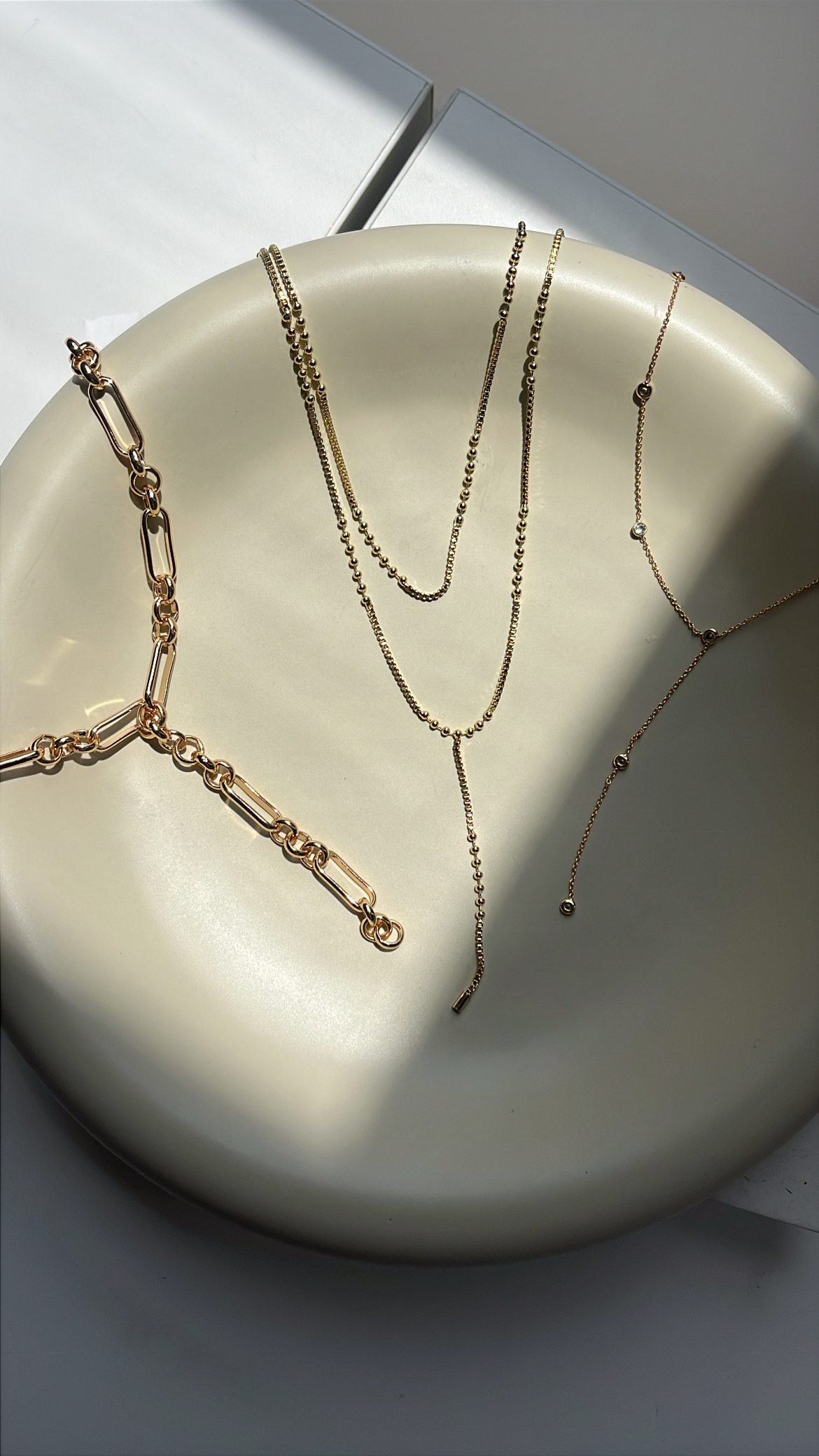 Amaya Lariat Layered Necklace - Gold – Get Gifting Early: 20