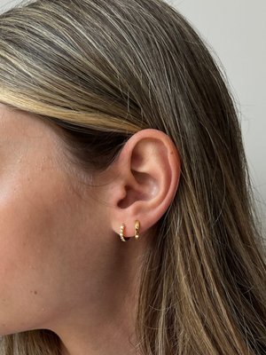 Baby 22k Gold Hoops | Raj Jewels