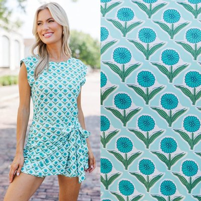 This athletic-inspired dress brings comfort and charm together with a built-in skort, wrap-style front, and adjustable side tie. The medallion print adds a polished touch, making it perfect for everything from weekend plans to casual days on the go.

>> A Pop Of Pretty Blue Medallion Dress

#shopthemint #boutique #onlineshopping #styledaily #getthelook #everydayfashion